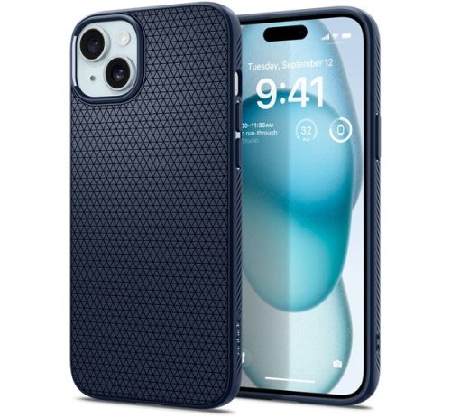 Spigen Liquid Air Apple Iphone 15 Plus tok, kék