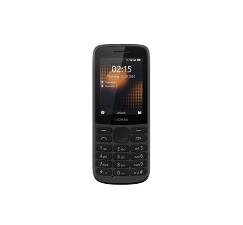 Nokia 215 4G Dual Sim, fekete