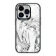 Mobilfox Apple iPhone 14 pro full-shock 3.0 hátlap tok, Ebony and Ivory