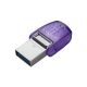 Kingston Pendrive 256GB, DT microDuo 3C 200MB/s dual USB-A + USB-C