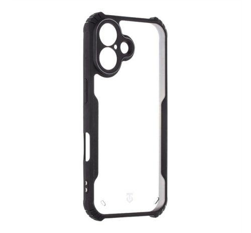 Tactical Quantum Stealth Apple iPhone 16 tok, átlátszó/fekete