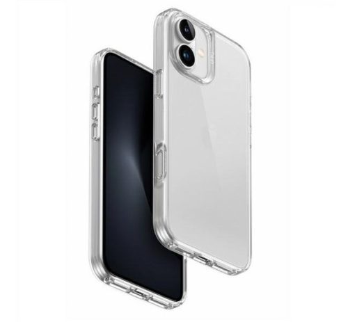 Uniq Air Fender Apple iPhone 16 Plus szilikon tok, átlátszó