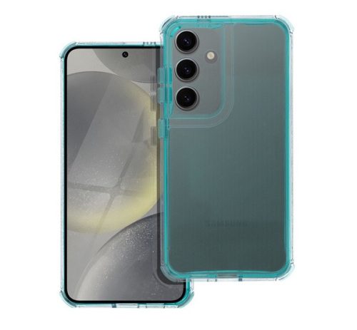 Matrix Samsung Galaxy A25 5G hátlap tok kameravédő peremmel, zöld/menta