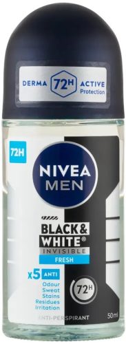 Nivea roll-on férfi 50 ml Invisible B&W Fresh