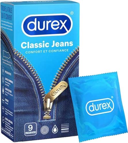 Durex óvszer 9 db Jeans