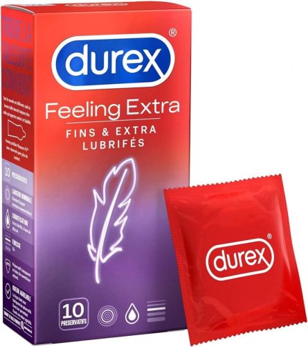 Durex óvszer 10 db Feeling Extra