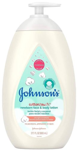 Johnson's Baby testápoló pumpás 500 ml Cottontouch Face&Body