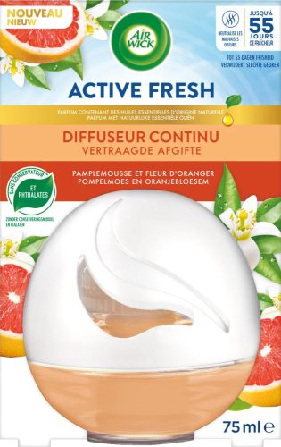 Air Wick illatosító gömb 75 ml Active Fresh Pamplemousse/Grapefruit&Orange