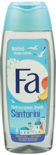 Fa tusfürdő 250 ml Mediterranean Jewels Athens Jasmin&Peach