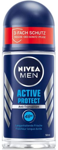 Nivea roll-on férfi 50 ml Active protect 0% Alcohol