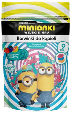 Minions vízszínező tabletta 9 db-os 14db/#