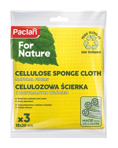 Paclan for Nature cellulóz szivacskendő