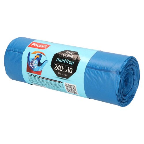 Paclan Multi Top szemeteszsák 240l (*10zsák) 90cm*145cm 40my