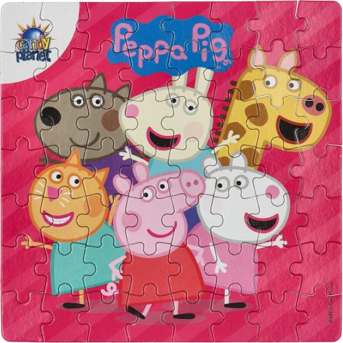 Puzzle csokis sütivel 50g  / Peppa Malac (18 db/#)