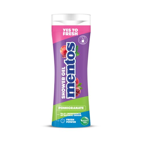 Mentos tusfürdő és sampon 2in1 300 ml - Gránátalma 14db/#