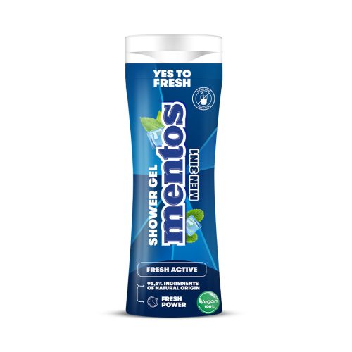 Mentos tusfürdő és sampon 2in1 300 ml - Cool Fresh Men14db/#