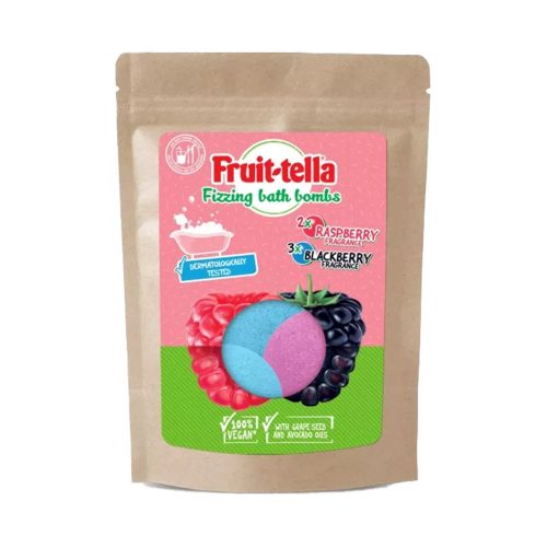 Fruittella fürdő bomba 5x50g szeder, bergamott 12db/#