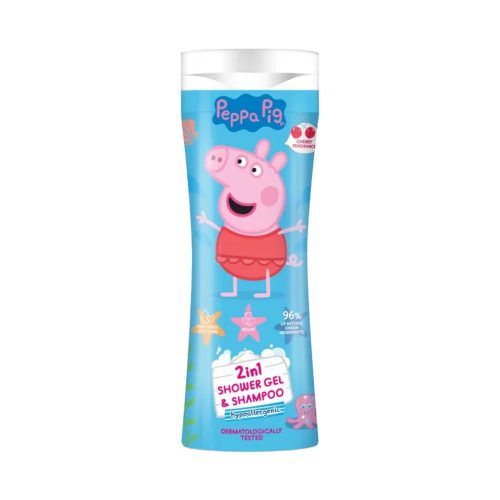 Peppa Malac tusfürdő és sampon 2in1 300 ml - Cseresznye 14db/#