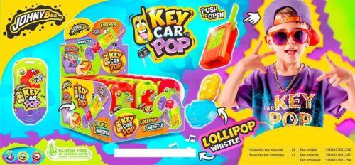 JOHNY BEE Key Car Pop 10g (18 db/dp)