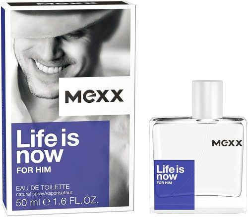 Mexx EDT 50 ml For Men Life Is Now