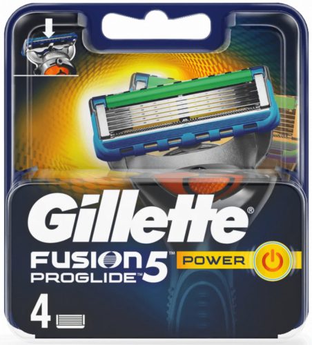 Gillette borotvabetét 4 db Fusion Proglide Power