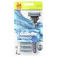 Gillette készülék+3 db borotvabetét Mach3 Start