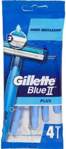 Gillette eldobható borotva 4 db Blue II Plus