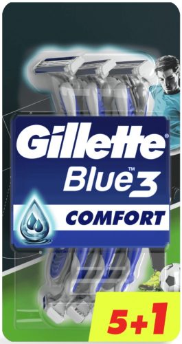 Gillette eldobható borotva 6 db Blue 3 Comfort