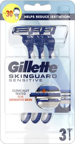 Gillette eldobható borotva 3x3 db Skinguard Sensitive