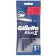 Gillette eldobható borotva 5 db Blue II