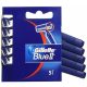 Gillette eldobható borotva 5 db Blue II