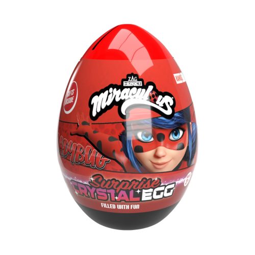 Surprise Crystal Egg-Meglepetés tojás persely 16g / Katicabogár (120 db/#)