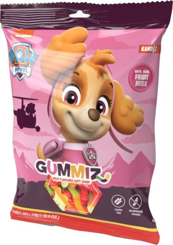 Gummiz Worms - Kukac gumicukor 70g / Mancs Őrjárat (12 db/#)