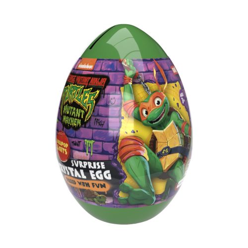 Surprise Crystal Egg-Meglepetés tojás persely 16g / TMNT (120 db/#)