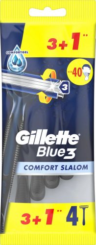 Gillette eldobható borotva 4 db Blue 3 Comfort Slalom