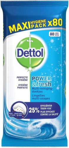 Dettol törlőkendő 80 db Ocean