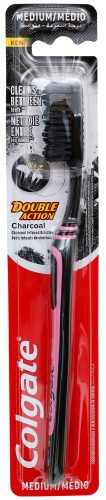 Colgate fogkefe Double Action Charcoal Medium