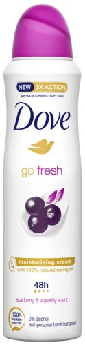 Dove dezodor 150 ml Go Fresh Acai Berry&Waterlily Scent 0% Alcohol