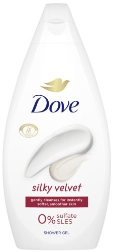 Dove tusfürdő 720 ml Silky Velvet