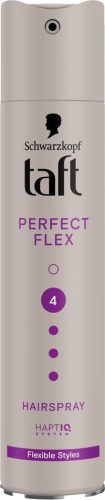 Taft hajlakk 250 ml Ezüst Perfect Flex 4