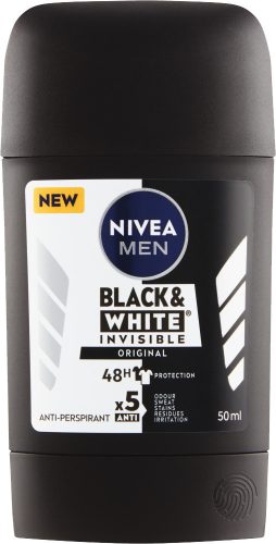 Nivea stift férfi 50 ml Invisible B&W Original