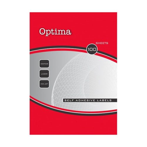 Etikett OPTIMA 32102A 17,8x10mm 27000 címke/doboz 100 ív/doboz