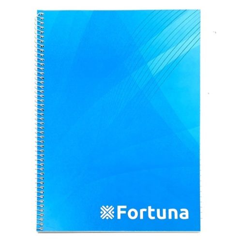 Spirálfüzet FORTUNA Basic A/4 70 lapos vonalas