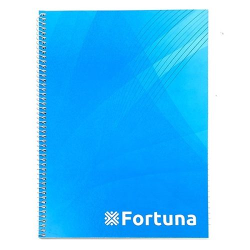 Spirálfüzet FORTUNA Basic A/5 70 lapos vonalas