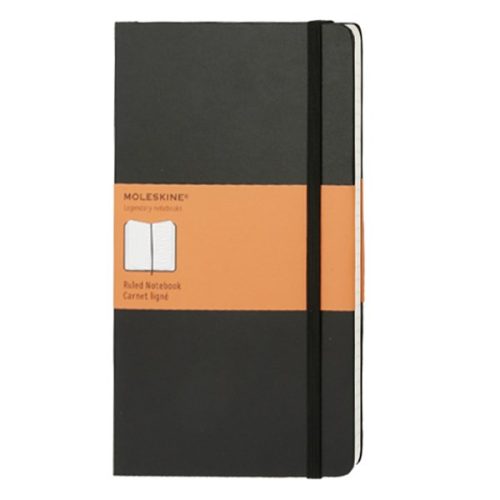 Notesz MOLESKINE QP060 kemény fedeles "L" vonalas fekete