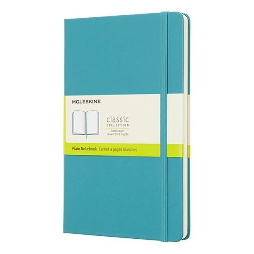 Notesz MOLESKINE QP062B35"L" A/5 sima kemény fedeles hamukék