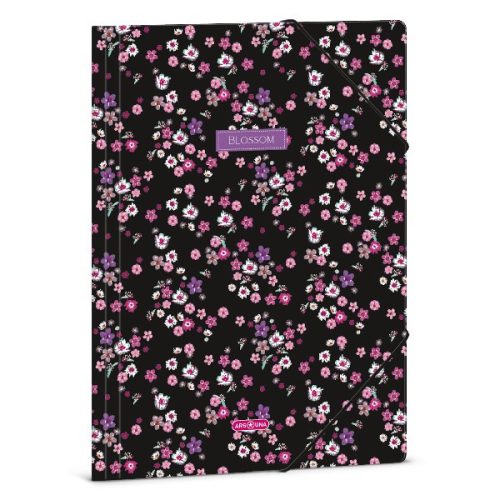 Gumis mappa ARS UNA A/4 Pearl Blossom Black