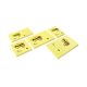 Öntapadós jegyzet 3M Post-it LP6533S 38x50mm sárga 3x100 tömb/csomag