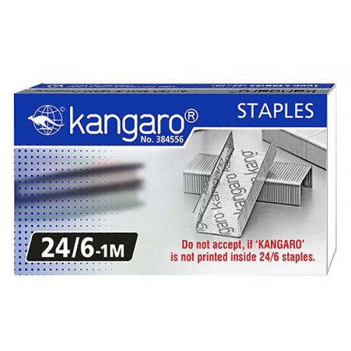 Tűzőkapocs KANGARO 24/6 1000/dob