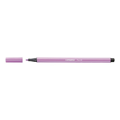 Filctoll STABILO Pen 68 pasztell lila